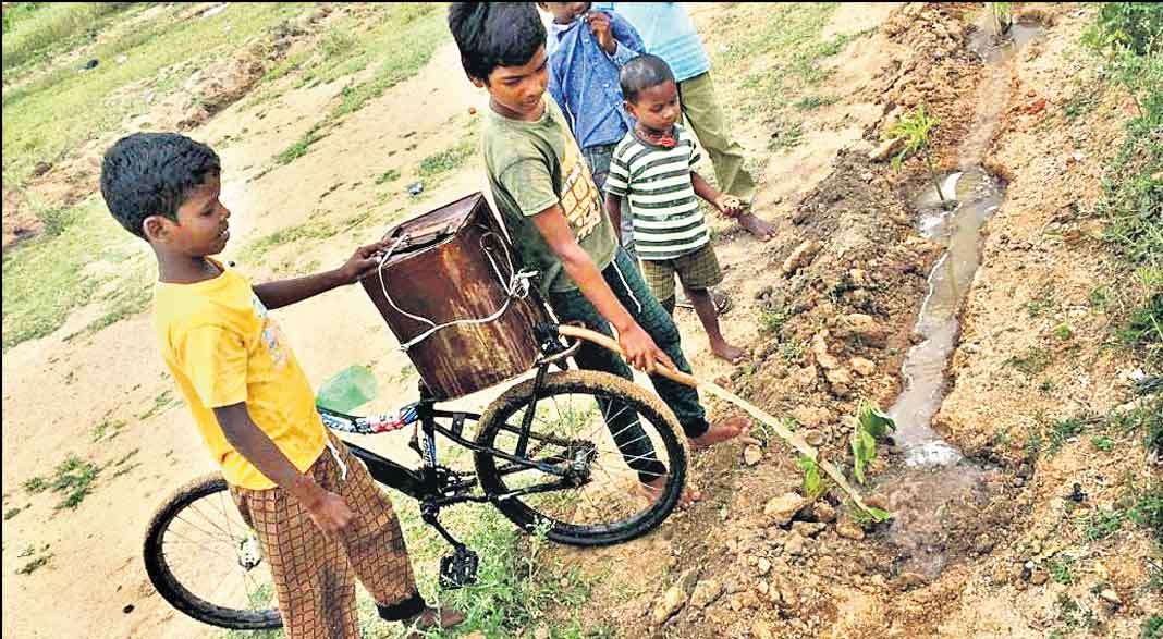 Children’s green effort wins hearts in Telangana