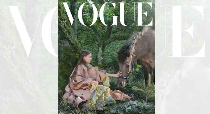 Greta Thunberg appears on ‘Vogue Scandinavia’ cover, targets fast fashion