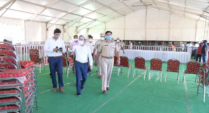 Nalgonda: Arrangements in place for CM’s meeting at Haliya