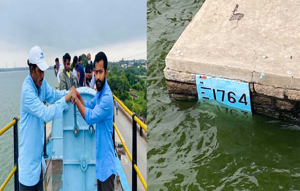 Hyderabad: Two gates of Himayat Sagar opened as water levels rise