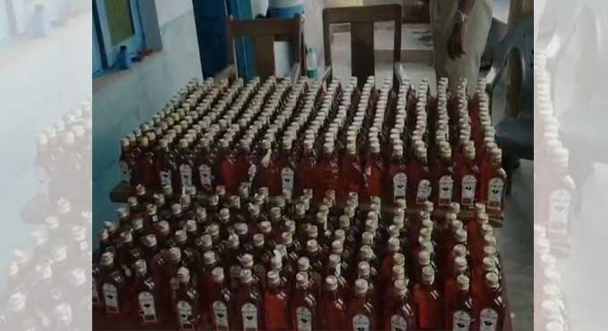 Over 500 illegal liquor bottles seized in Andhra Pradesh’s Nellore