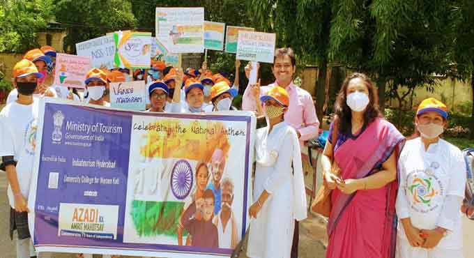 Indian Tourism organises bicycle rally to create awareness on Azadi Ka Amrit Mahotsav