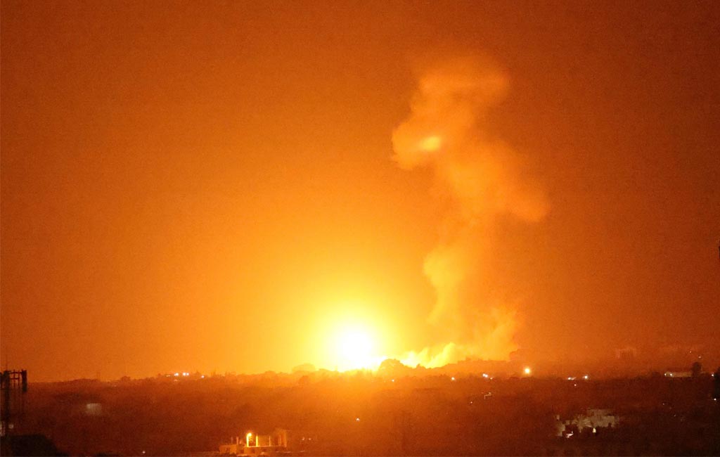 Israel strikes Gaza in ‘response’ to incendiary balloons