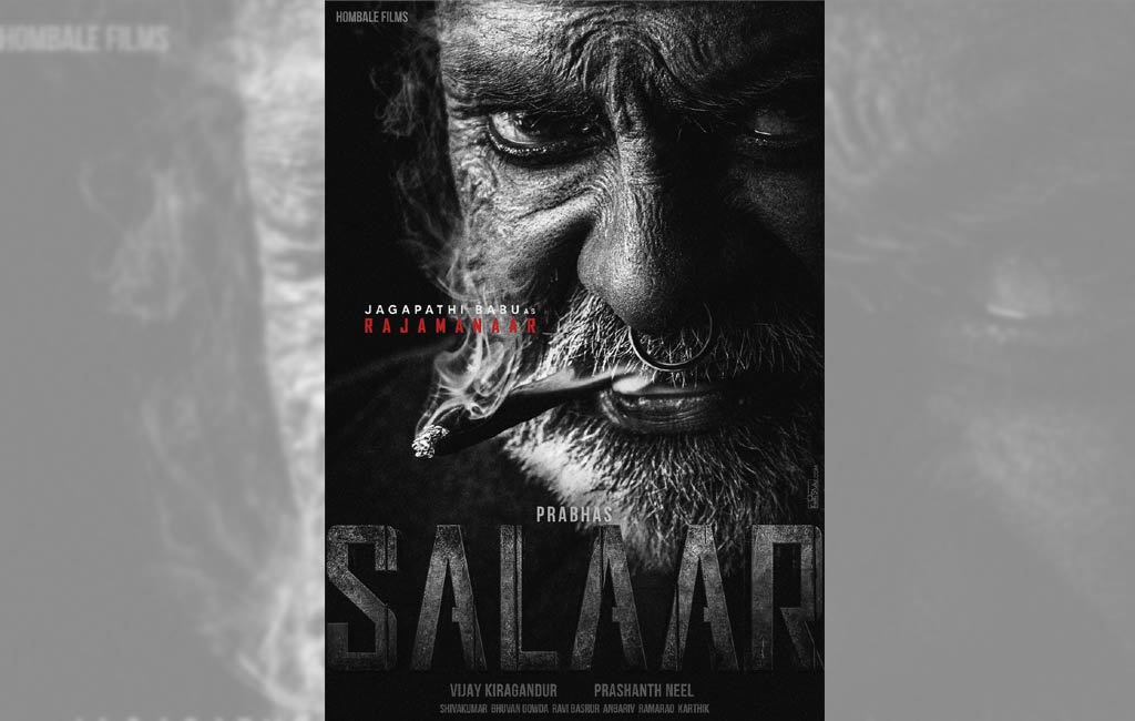 Jagapathi Babu looks fierce in his first look from ‘Salaar’