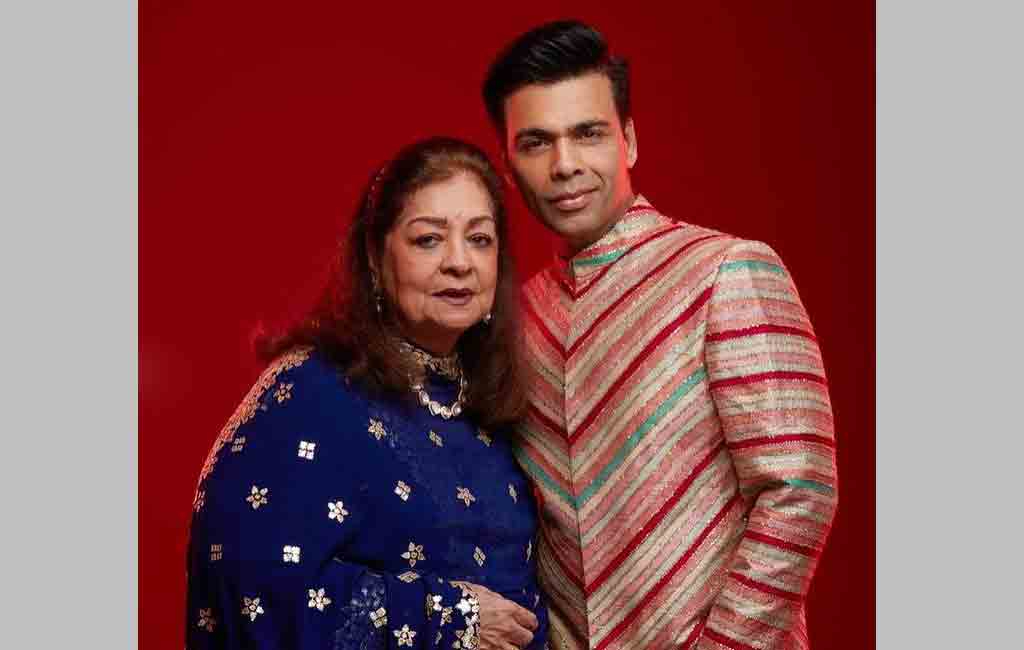 Karan Johar pens emotional note for mom who underwent major surgeries 