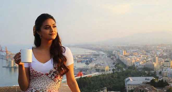 Keerthy Suresh gets 10 million followers on Instagram