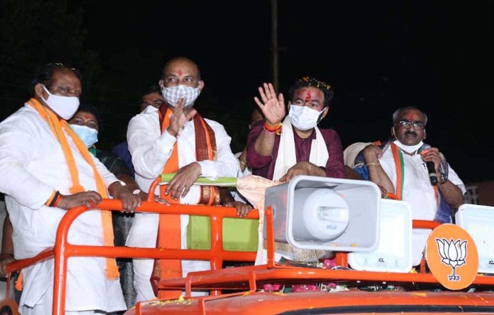 Kishan for change of power in Telangana