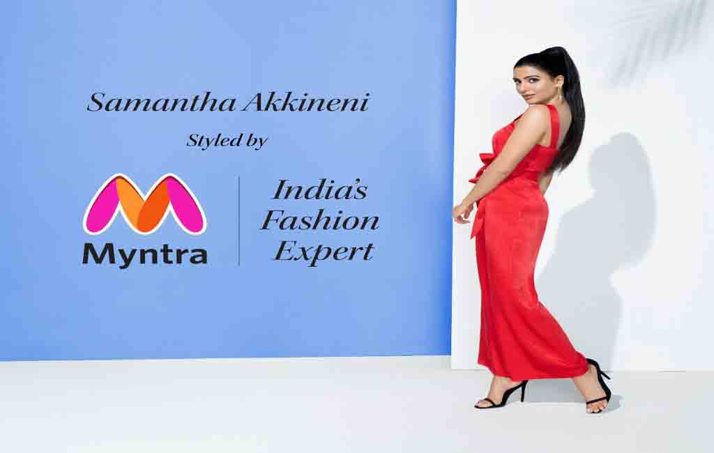 Samantha raises fashion quotient with Myntra’s brand campaign