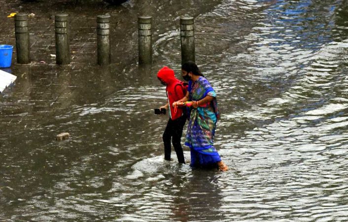 heavy rainfall