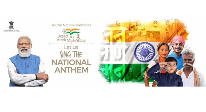 Over 1.5 cr Indians record, upload national anthem on government portal