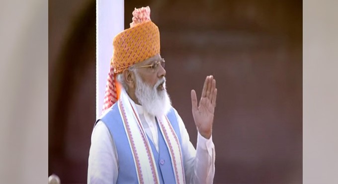 PM Modi greets nation on 75th Independence Day