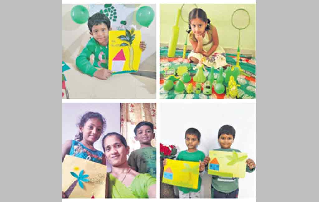 Students of Pallavi Model School Learn the essence of colours
