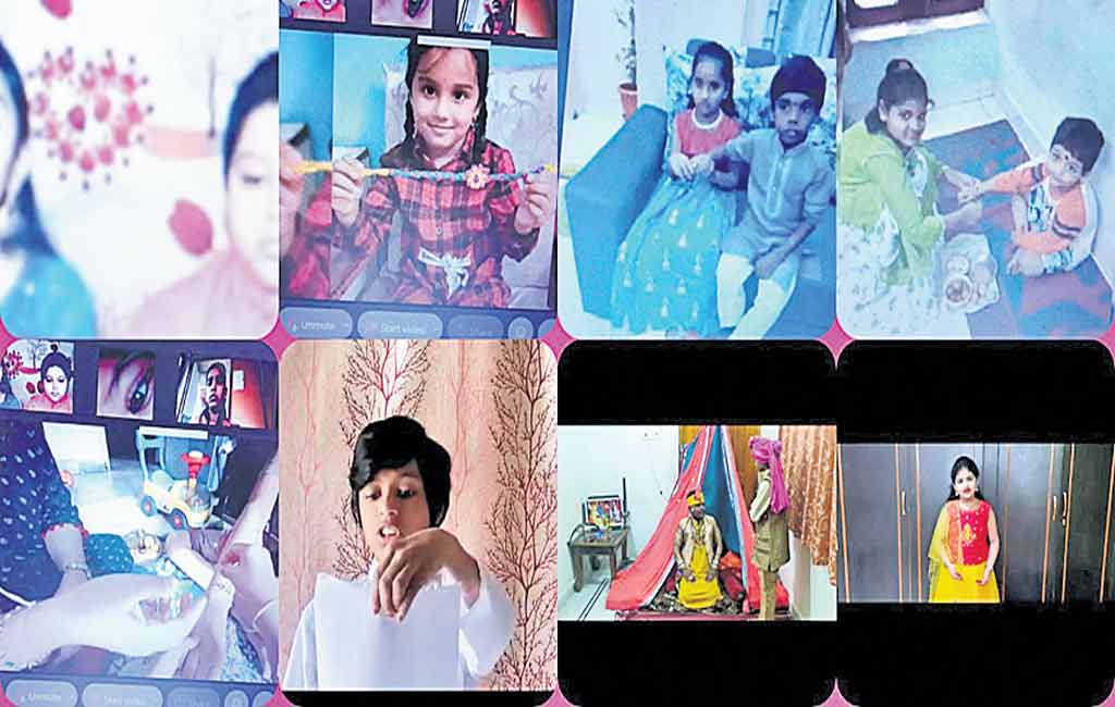 Pallavi Aware Int’l School celebrates the bond of sister-brother love