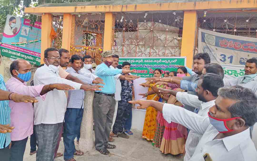 Protest against quartz mining in Devanur forest gains momentum