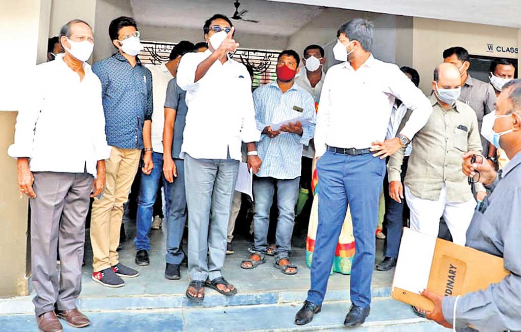 Officials gear up for school reopening in Khammam