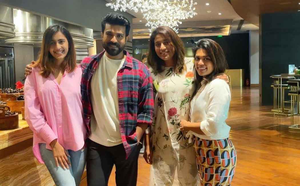 Ram Charan takes his sisters out for lunch, has some great sibling time