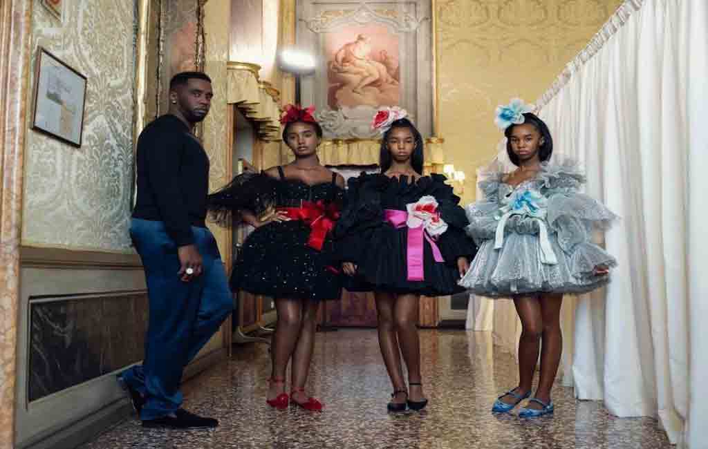 Diddy becomes emotional seeing daughters walk the ramp