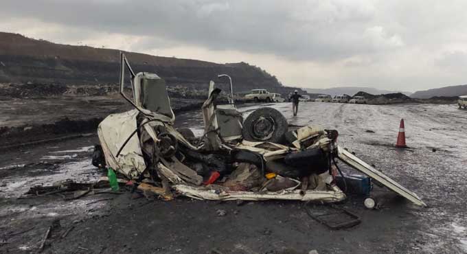 Kothagudem: Three killed in accident at SCCL opencast mine