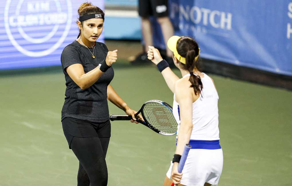 Sania-McHale cruise to semifinals at Cleveland