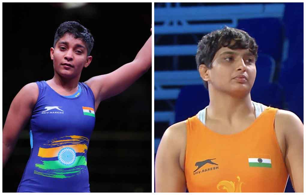 Silver for Sanju and Bhateri in junior world wrestling championship