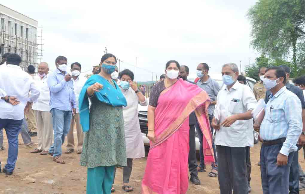Complete works of area hospital blocks: Satyavathi Rathod