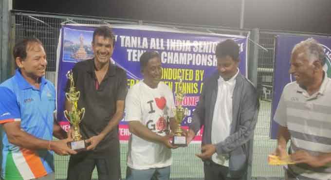 Kannan bags a double in Senior Open Tennis championship