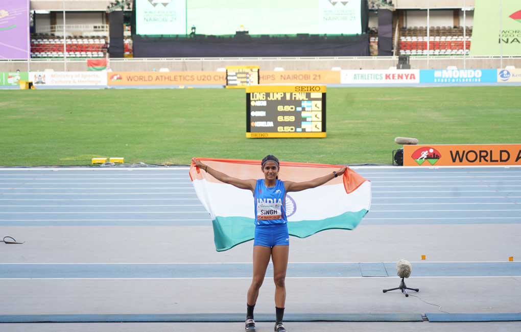Shaili Singh leaps to silver in U-20 World Athletics Championship