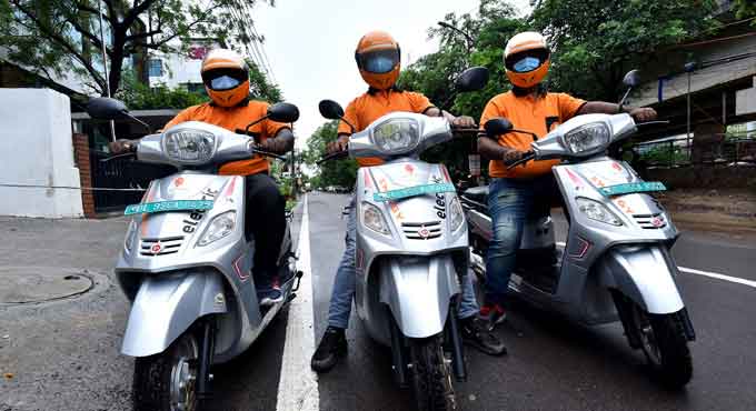 Swiggy to cover 8 lakh kms every day through EVs by 2025