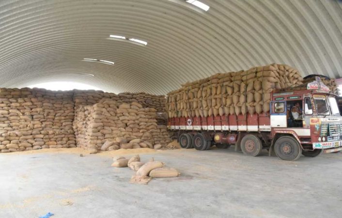 Godown storage capacity