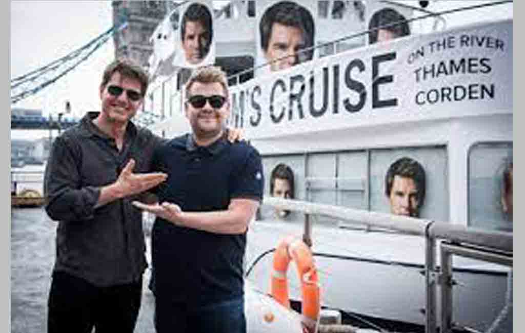 Tom Cruise and James Corden have a crazy conversation