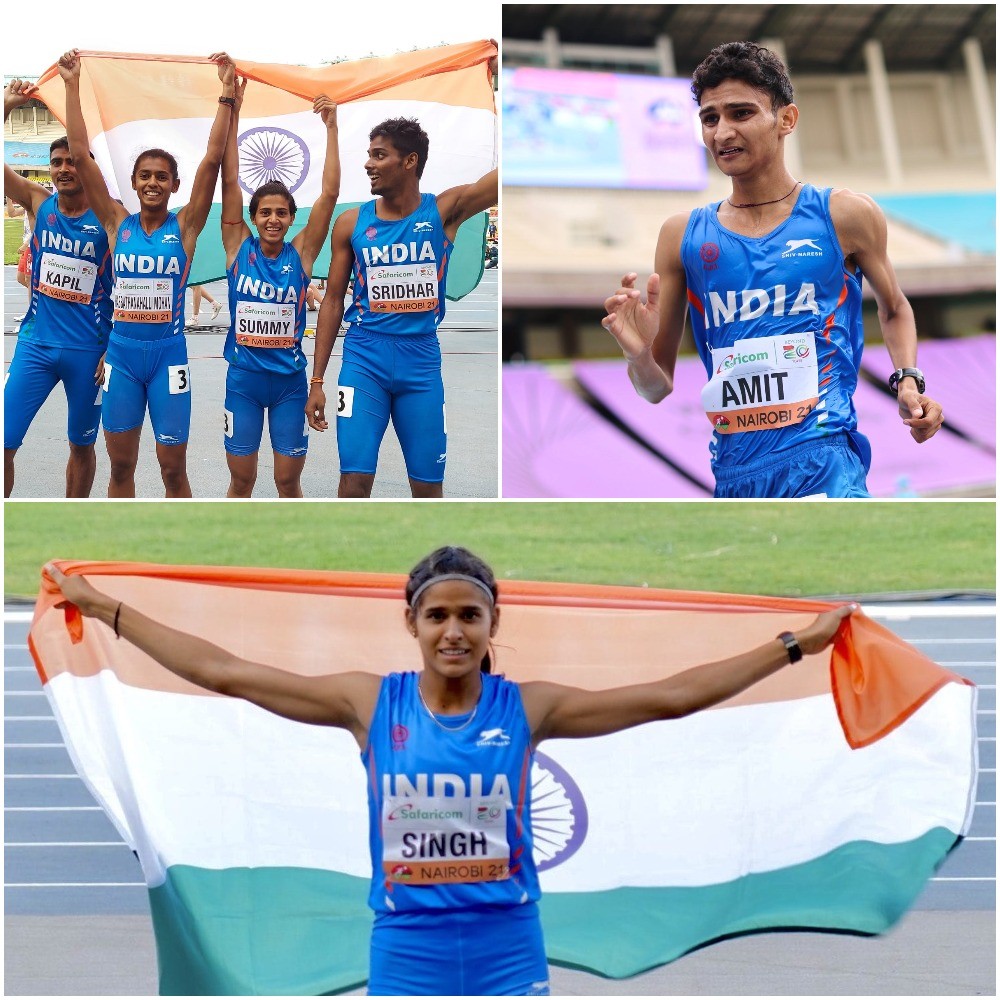 India return with best-ever medal haul from U-20 World Athletics