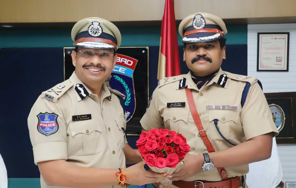 Stephen Raveendra takes charge as Cyberabad CP