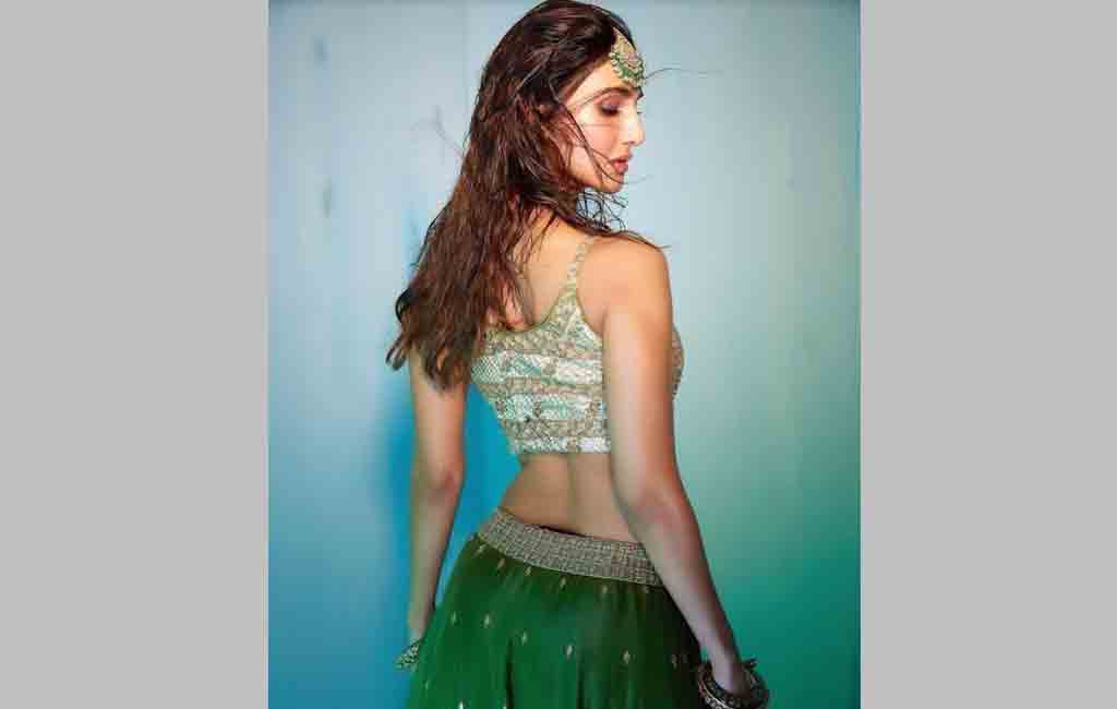 Vaani Kapoor is a sight to behold in this green lehenga choli