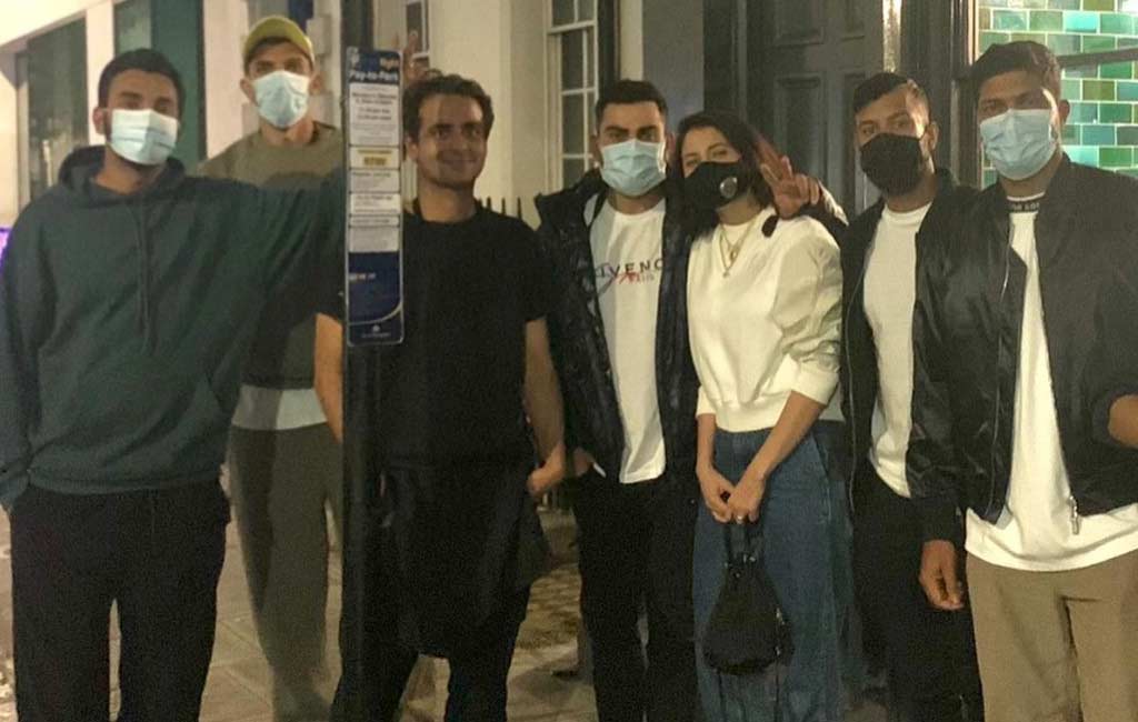 Virat , Anushka, Ashwin and others dined at this vegan restaurant