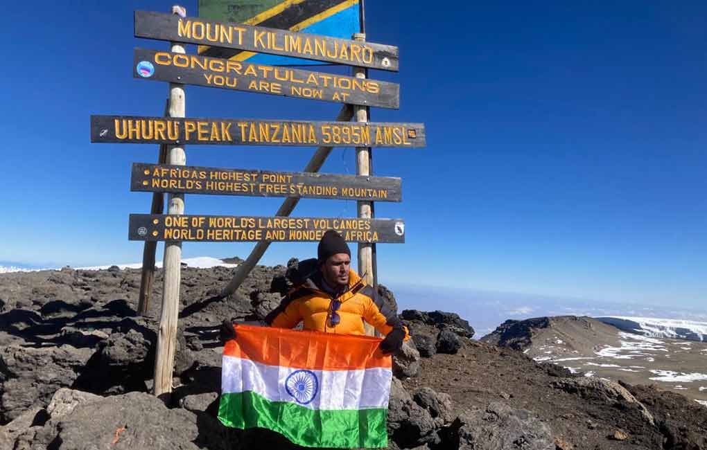 Telangana: Tribal youth conquers Mount Kilimanjaro