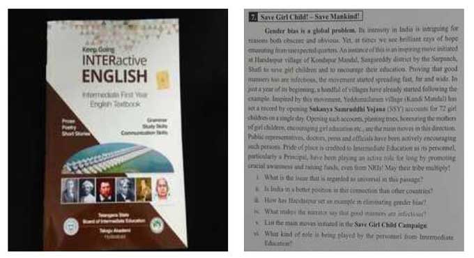 Two Sangareddy villages find a place in Intermediate textbook