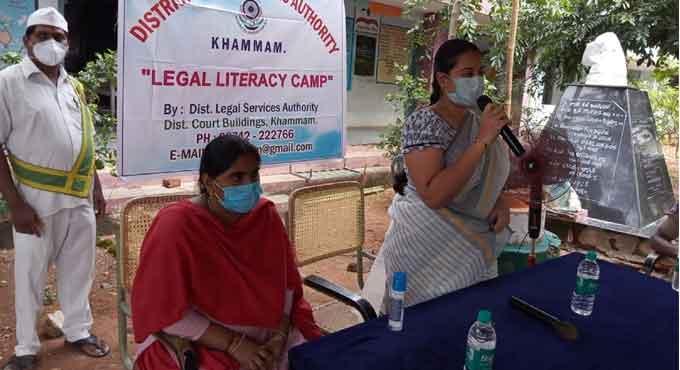 Legal Literacy Camp organised at Khammam