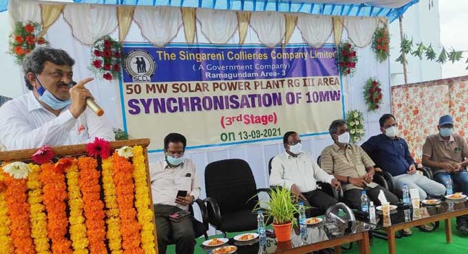 Singareni synchronizes 10 MW solar power in RG-III