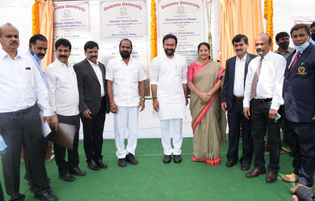 Osmania University to get synthetic track, tennis court, swimming pool soon