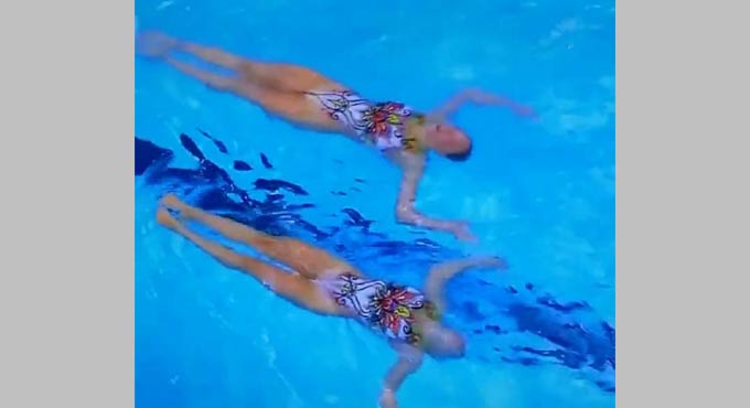 Israeli swimmers perform on ‘Aaja Nachle’, impress Indians