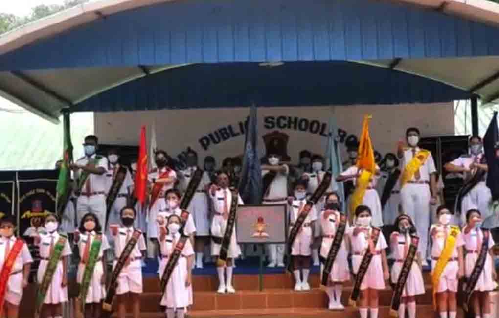 Investiture ceremony at Army Public School Bolarum