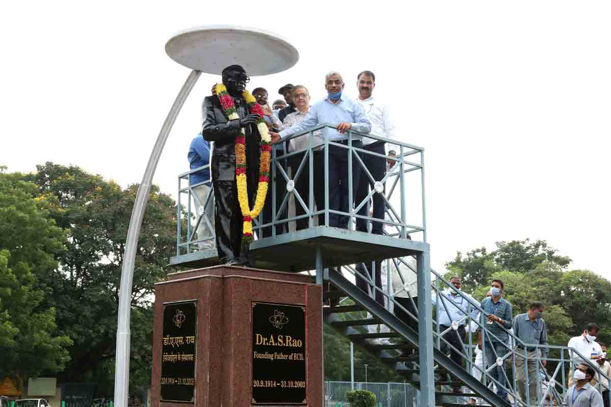 ECIL honours Dr AS Rao on birth anniversary