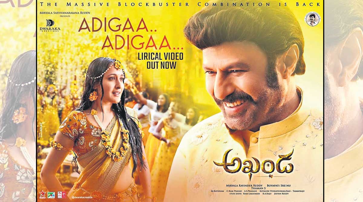 First track from Balakrishna’s ‘Akhanda’ is out