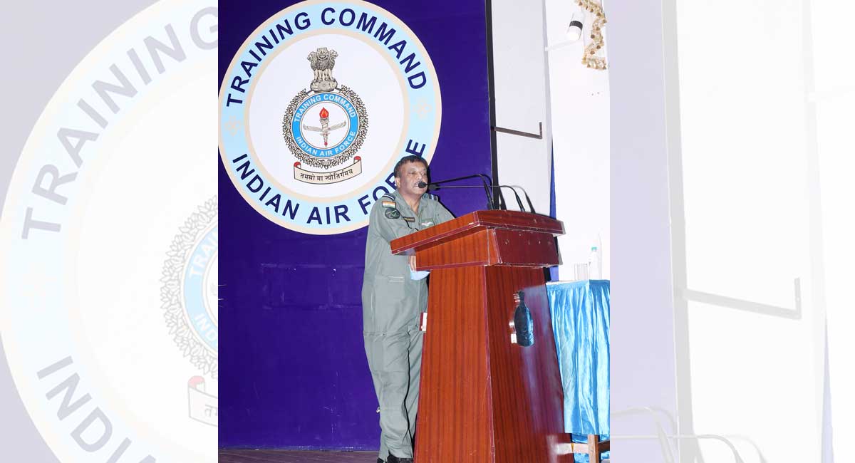 Hyderabad: SASO HQ Training Command visits Air Force Academy