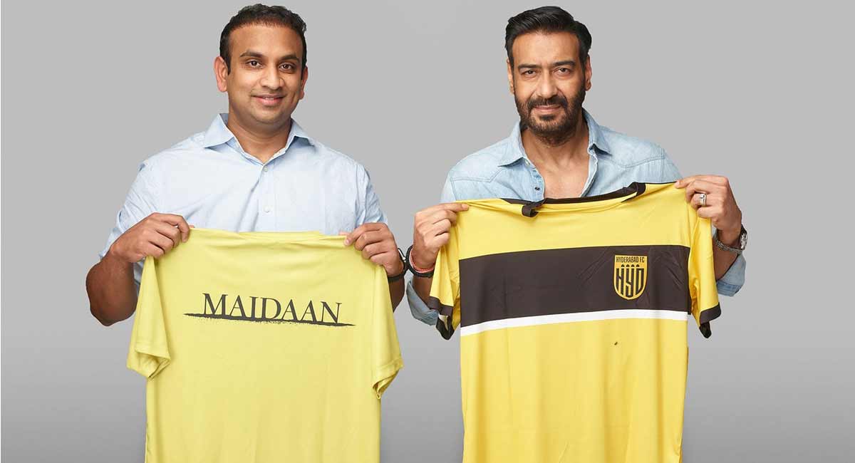 Ajay Devgn’s ‘Maidaan’, Hyderabad FC in tie-up to nurture football talent