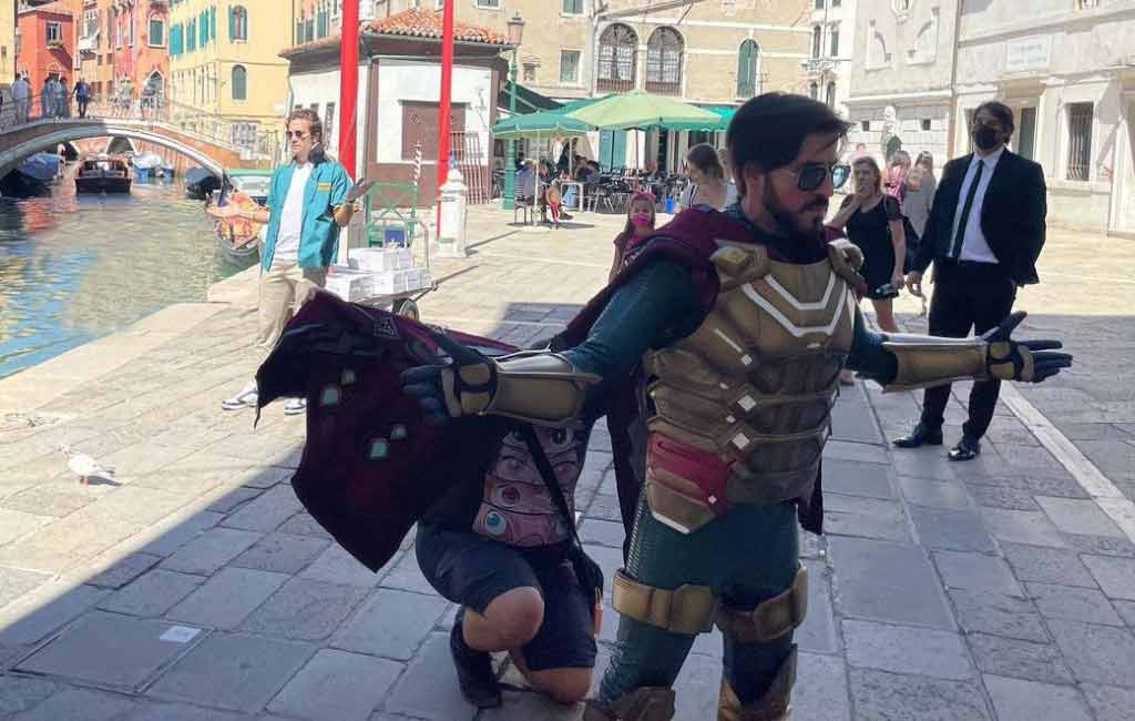 Amazing Spider-Man finds his ‘old friend’ in Venice