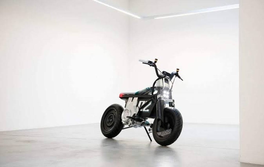 German luxury car-maker BMW unveils CE 02 electric mini-bike