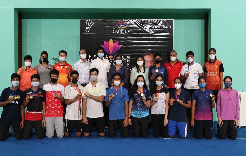 Hyderabad: Pranav, Rakshita clinch badminton titles