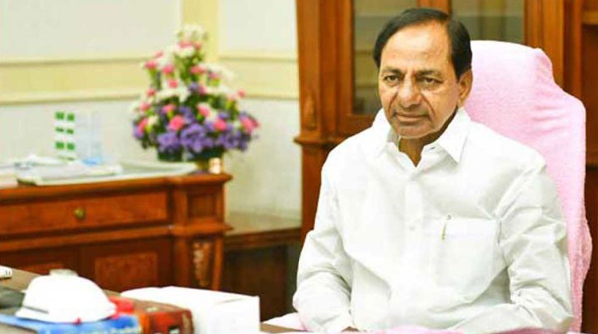CM KCR back in Hyderabad