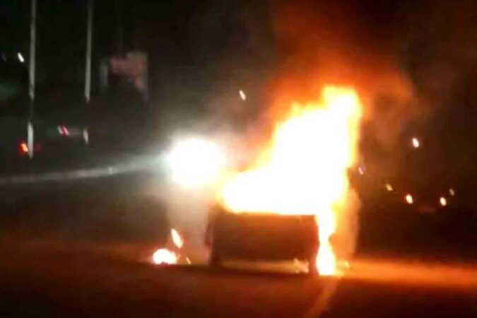 ORR car blaze: Wires chewed by rats could have triggered fire